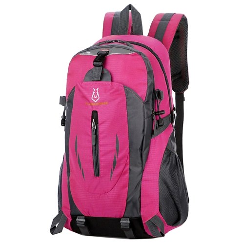 40 لتر سعة كبيرة مقاومة للماء تسلق الجبال على ظهره في الهواء الطلق حقيبة أكتاف التنفس للرجال والنساء