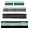 3 PCS Exercise Resistance Loop Bands with Storage Bag Elastic Booty Band Set for Yoga Home Gym Training