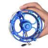 Fly Fishing Reel 3BB Ball Bearings Full Metal Fishing Wheel Right Handed Aluminum Alloy Smooth Fly Reels Ultra Light Front Fishing Reel Fishing Accessories