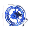 Fly Fishing Reel 3BB Ball Bearings Full Metal Fishing Wheel Right Handed Aluminum Alloy Smooth Fly Reels Ultra Light Front Fishing Reel Fishing Accessories