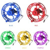 Fly Fishing Reel 3BB Ball Bearings Full Metal Fishing Wheel Right Handed Aluminum Alloy Smooth Fly Reels Ultra Light Front Fishing Reel Fishing Accessories