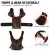 Kids Armor Vest Detachable Body Chest Spine Back Protector Vest Protective Jacket for Cycling Skating Skiing Skateboarding