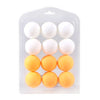 12 Pcs Colorful Ping Pong Balls Table Tennis Decor Balls Multi-functional Ping Pong Ball Amateur Training Practice Balls Entertainment Toy Gift