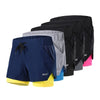 Women 2-in-1 Running Shorts Quick Drying Breathable Active Training Jogging Cycling Workout Shorts with Liner