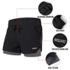 Women 2-in-1 Running Shorts Quick Drying Breathable Active Training Jogging Cycling Workout Shorts with Liner