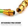 Mini Detachable Fishing Rod Portable Aluminum Alloy Fishing Pole with Spinning Kit Fishing Accessories