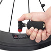 Mini CO2 Inflator Bike Pump Super Fast Tire Inflation Portable Bicycle Pump Aluminum Alloy Tire Tube High Pressure Hand Pump Inflator   Bike Tire Pump Cycling Air Inflator Mountain Road Bike Accessories for MTB Bicycle Pump