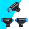 Mini CO2 Inflator Bike Pump Super Fast Tire Inflation Portable Bicycle Pump Aluminum Alloy Tire Tube High Pressure Hand Pump Inflator   Bike Tire Pump Cycling Air Inflator Mountain Road Bike Accessories for MTB Bicycle Pump