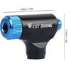 Mini CO2 Inflator Bike Pump Super Fast Tire Inflation Portable Bicycle Pump Aluminum Alloy Tire Tube High Pressure Hand Pump Inflator   Bike Tire Pump Cycling Air Inflator Mountain Road Bike Accessories for MTB Bicycle Pump