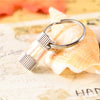 Tritium Self Luminous Key Ring Ultralight Outdoor Glow In The Dark Keychain Ring Emergency Survival Mini Light