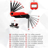 WEST BIKING Bicycle Tools Multifunction Bicycle Repair Tools Kit MTB Road Cycling Bike Repairing Tool S2 Steel Hex Spoke Cycling Screwdriver