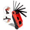 WEST BIKING Bicycle Tools Multifunction Bicycle Repair Tools Kit MTB Road Cycling Bike Repairing Tool S2 Steel Hex Spoke Cycling Screwdriver