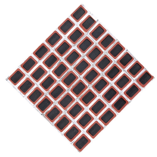 طقم تصليح رقع مطاطية لإطارات الدراجات مكون من 48 قطعة