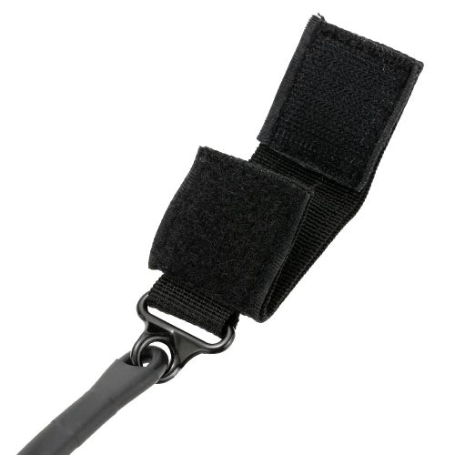 Adjustable Tactical Spring Pistol Lanyard Coiled Wire Secure Sling Strap Outdoor Combat Gear