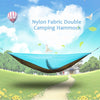 أرجوحة Lixada المحمولة والمتينة المصنوعة من نسيج النايلون للسفر والتخييم لشخصين