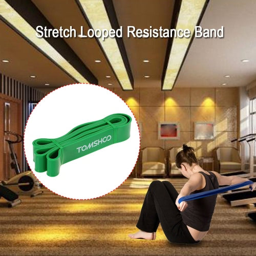 TOMSHOO 208 سم شريط حلقة للتمرين، حزام مساعدة للسحب، شريط مقاومة للتمدد، رفع الأثقال، كمال الأجسام، اليوغا، تمرين اللياقة البدنية، حزام التنقل للرجال والنساء
