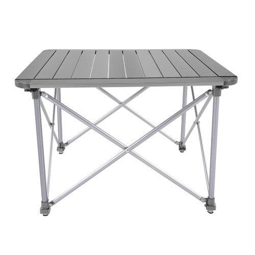 Height Adjustable Folding Table Outdoor Portable Aluminum Alloy Camping Table Desk Furniture Foldable Picnic Table with Carry Bag