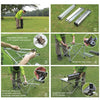 Height Adjustable Folding Table Outdoor Portable Aluminum Alloy Camping Table Desk Furniture Foldable Picnic Table with Carry Bag