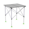 Height Adjustable Folding Table Outdoor Portable Aluminum Alloy Camping Table Desk Furniture Foldable Picnic Table with Carry Bag