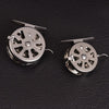 Fly Fishing Reel Right Handed Aluminum Alloy Smooth Rock Ice Fishing Reels Fly Reels Fishing Accessories