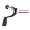 Lixada Metal Fishing Spinning Reel Handle Grip Fishing Reel Handle CNC Fold Handle Rocker Arm