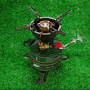 BRS Outdoor Camping Hiking Portable Integrated Non-preheating Gasoline-burning Fuel Stove Gasoline Camping Stove Fishing Picnic Furnace Boiler Cooker
