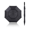 TOMSHOO 61 Inch Oversized Automatic Auto Open Golf Umbrella Outdoor Extra Large Double Canopy Ventilated Windproof Stick Umbrella