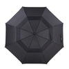TOMSHOO 61 Inch Oversized Automatic Auto Open Golf Umbrella Outdoor Extra Large Double Canopy Ventilated Windproof Stick Umbrella