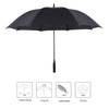 TOMSHOO 61 Inch Oversized Automatic Auto Open Golf Umbrella Outdoor Extra Large Double Canopy Ventilated Windproof Stick Umbrella