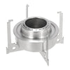 TOMSHOO Mini Alcohol Stove Tray Spirit Burner Stove Portable Mini Ultralight Outdoor Camping Stove Furnace with Cross Stand Rack