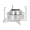 TOMSHOO Mini Alcohol Stove Tray Spirit Burner Stove Portable Mini Ultralight Outdoor Camping Stove Furnace with Cross Stand Rack