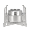 TOMSHOO Mini Alcohol Stove Tray Spirit Burner Stove Portable Mini Ultralight Outdoor Camping Stove Furnace with Cross Stand Rack