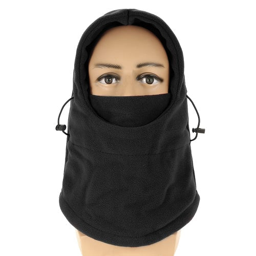 Winter Fleece Warm Hat Motorcycle Windproof Face Mask Hat Neck Beanies Unisex Bicycle Thermal Fleece Hat