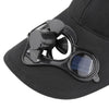 Summer Sport Outdoor Hat Cap with Solar Sun Power Cool Fan for Cycling