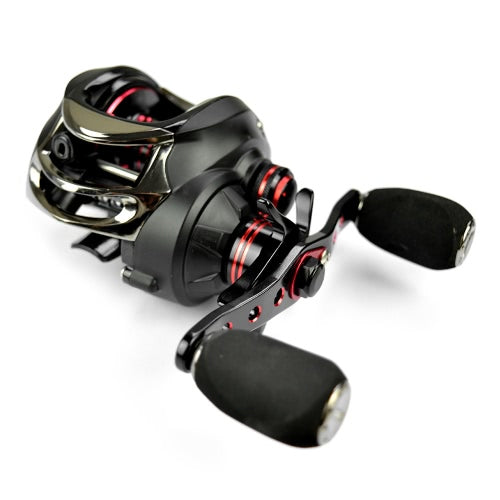 17+1 Ball Bealings Baitcasting صيد بكرة الصيد 7.0: 1 بكرات الصب اليسرى / اليمين بكرة الصيد مع بكرة واحدة القابض