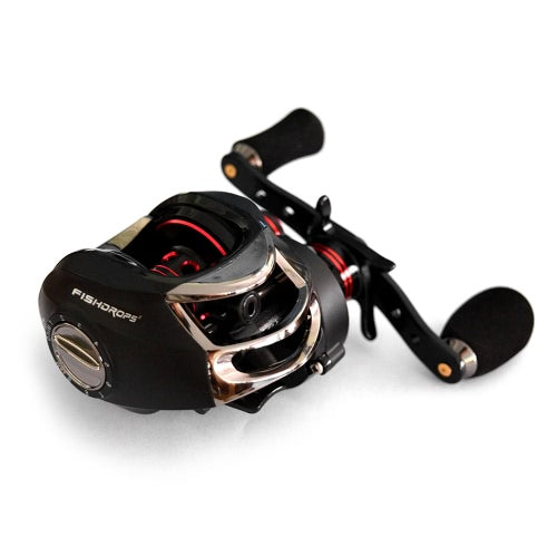 17+1 Ball Bealings Baitcasting صيد بكرة الصيد 7.0: 1 بكرات الصب اليسرى / اليمين بكرة الصيد مع بكرة واحدة القابض