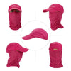 Protection Sun Cap Removable Neck Face Flap Cover Cap for Fishing Hiking Garden Work Outdoor Activities