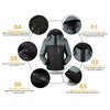 FH-1588 Men's Windproof Fleece Winter Outdoor Sport Jacket