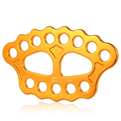 Lixida Outdoor 8 Holes Paw Gaw Plate 45kn Rescue Rock Climbing Mountaineing Equipment