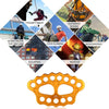 Lixida Outdoor 8 Holes Paw Gaw Plate 45kn Rescue Rock Climbing Mountaineing Equipment