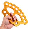 Lixida Outdoor 8 Holes Paw Gaw Plate 45kn Rescue Rock Climbing Mountaineing Equipment