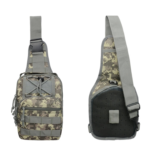 الرياضة في الهواء الطلق ركوب الدراجات حقيبة مقاوم للماء الصدر حزام الخصر حقيبة التمويه تكتيكات الكتف الحقيبة على ظهره