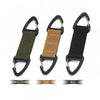 Multifunctional Molle Webbing Belt Clip Climbing Carabiner Buckle High Strength Nylon Hanging Chain Backpack Key Hook