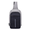 حقيبة شحن USB حقيبة حبال حزمة الكتف الصدر عبر الجسم حقيبة الظهر Daypack الدراجة ركوب الدراجات السفر المشي لمسافات طويلة حقيبة رياضية