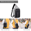 حقيبة شحن USB حقيبة حبال حزمة الكتف الصدر عبر الجسم حقيبة الظهر Daypack الدراجة ركوب الدراجات السفر المشي لمسافات طويلة حقيبة رياضية