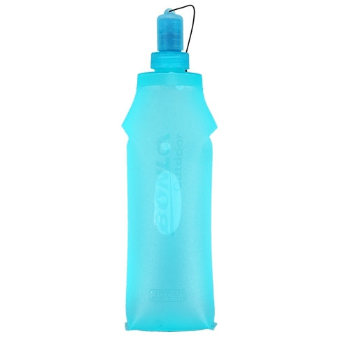 TPU Folding Soft Flask Sport Water Bottle Running Camping Hiking Water Bag Collapsible Drink Water Bottle
