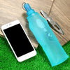 TPU Folding Soft Flask Sport Water Bottle Running Camping Hiking Water Bag Collapsible Drink Water Bottle