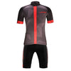 Lixada Men's Cycling Clothes Set Quick Dry Short Sleeve Bicycle Jersey Shirt Tops 3D Cushion Padded Riding Shorts Tights Pants