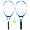 2Pcs Kids Tennis Racket String Tennis Racquets with 1 Tennis Ball and Cover Bag