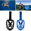قناع الغطس كامل الوجه الغطس قناع الغطس Snorkel مجموعة عرض 180 درجة لمعدات السباحة الكاميرا